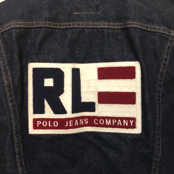 VINTAGE Ralph Lauren polo jean jacket - Picture 2 of 8